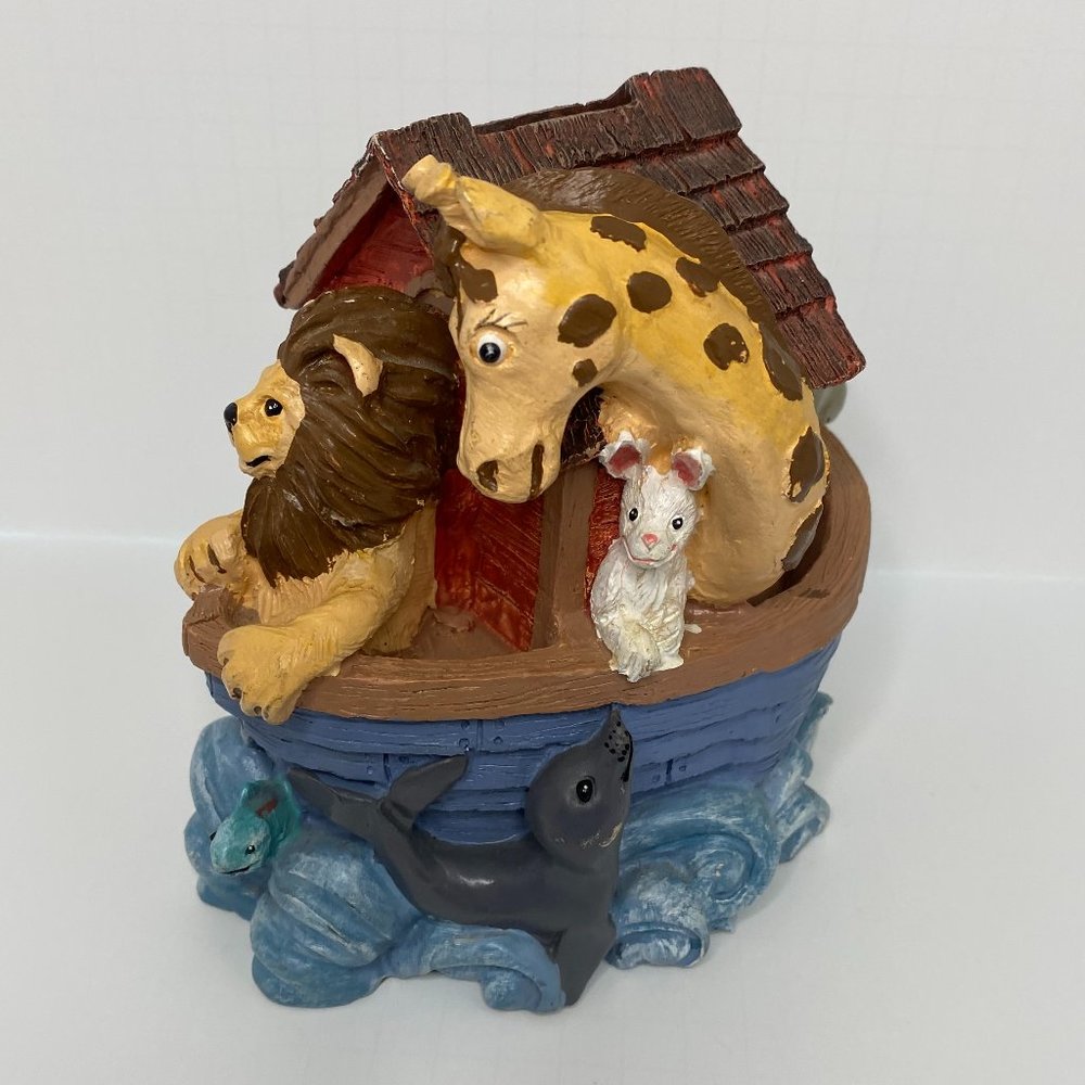 Vintage Noah’s Ark Coin Piggy Bank